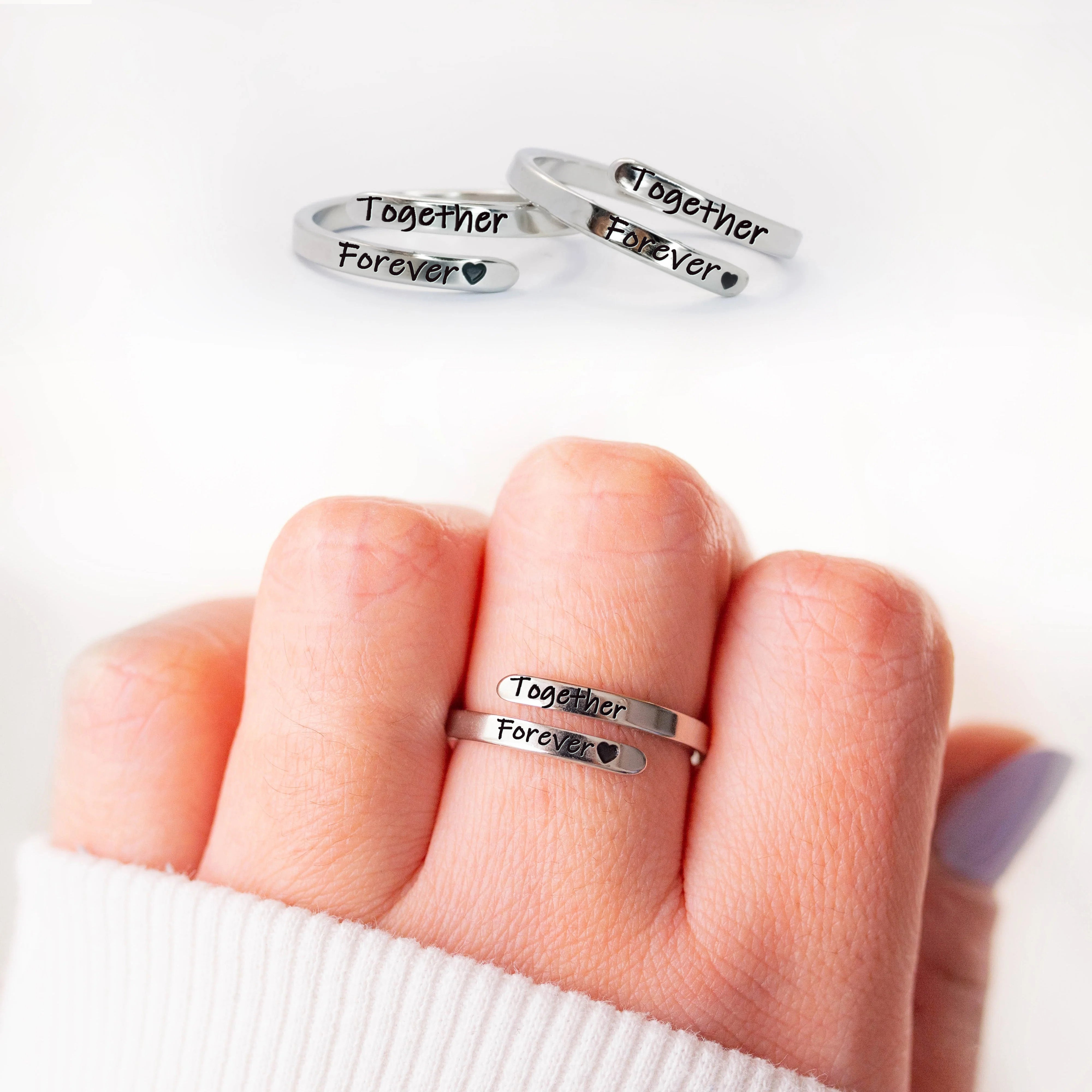 Forever Together Rings | A Promise of Love