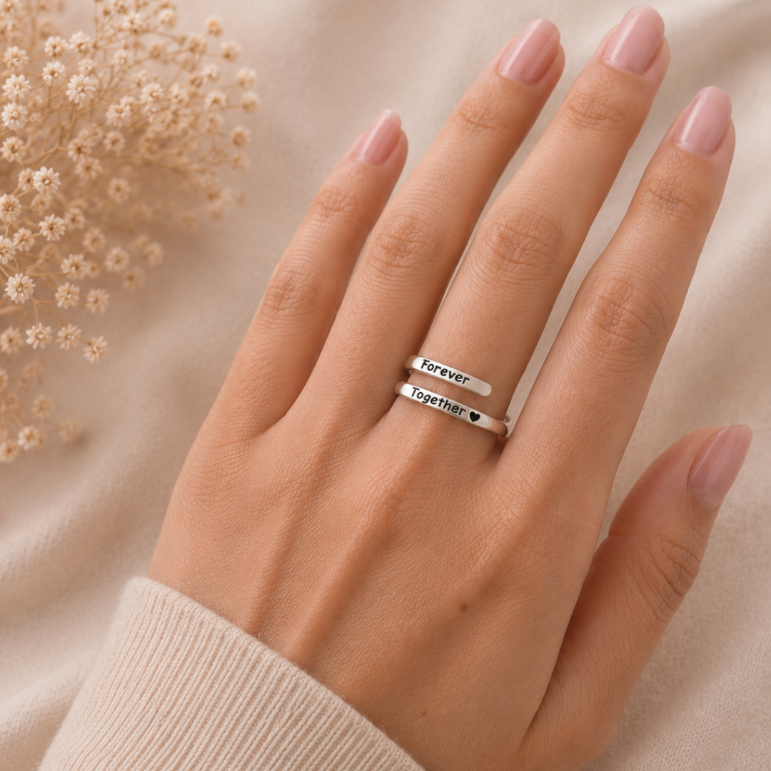 Eternal Rose Box & Forever Together Rings