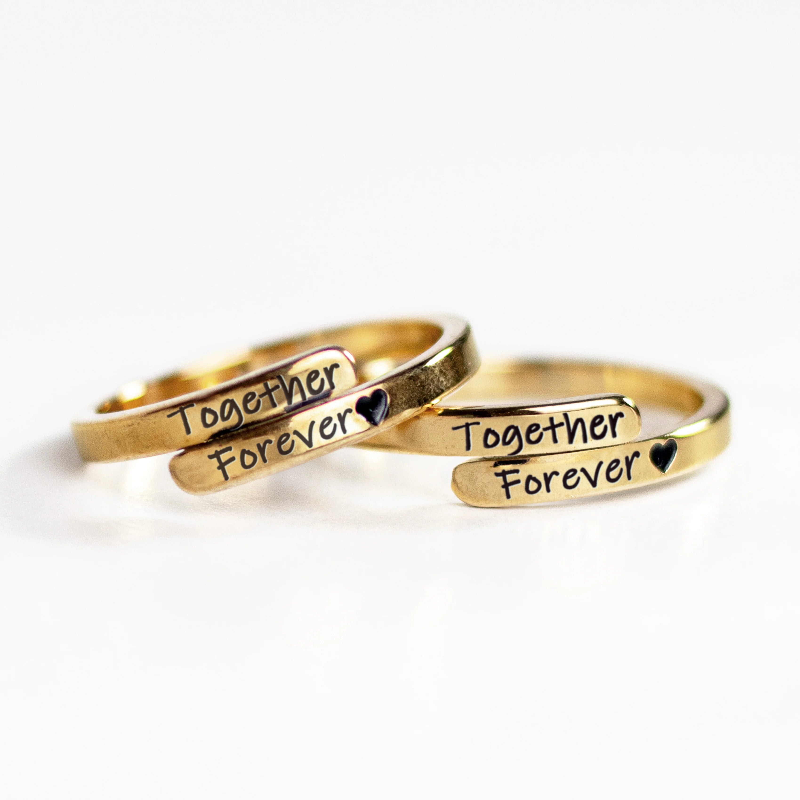 Forever Together Rings |  A Promise of Love