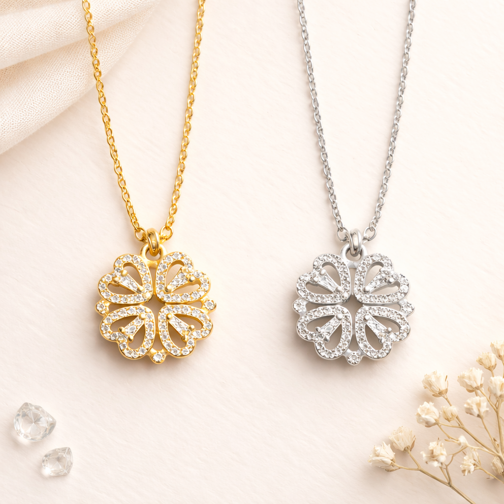 Endless Love Clover & Rose Set. Eternal Love
