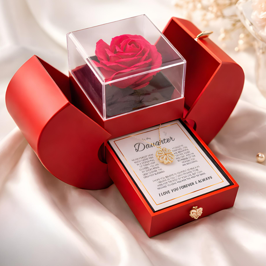 Endless Love Clover & Rose Set. Eternal Love