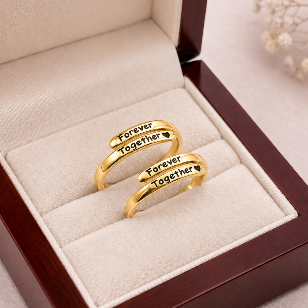 Forever Together & Led Wooden Box